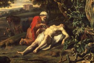 The good Samaritan is a great example of how we  should treat our neighbour.